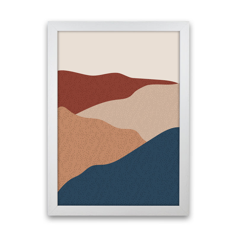 Mountain Art Print by Essentially Nomadic White Grain