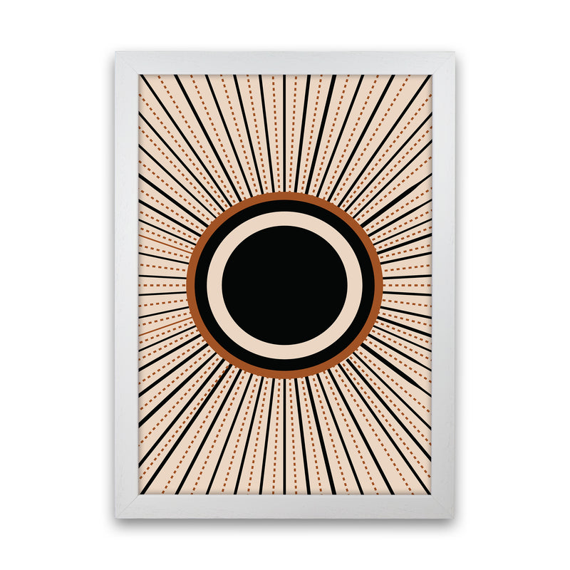 Boho Sun 1 Art Print by Essentially Nomadic White Grain