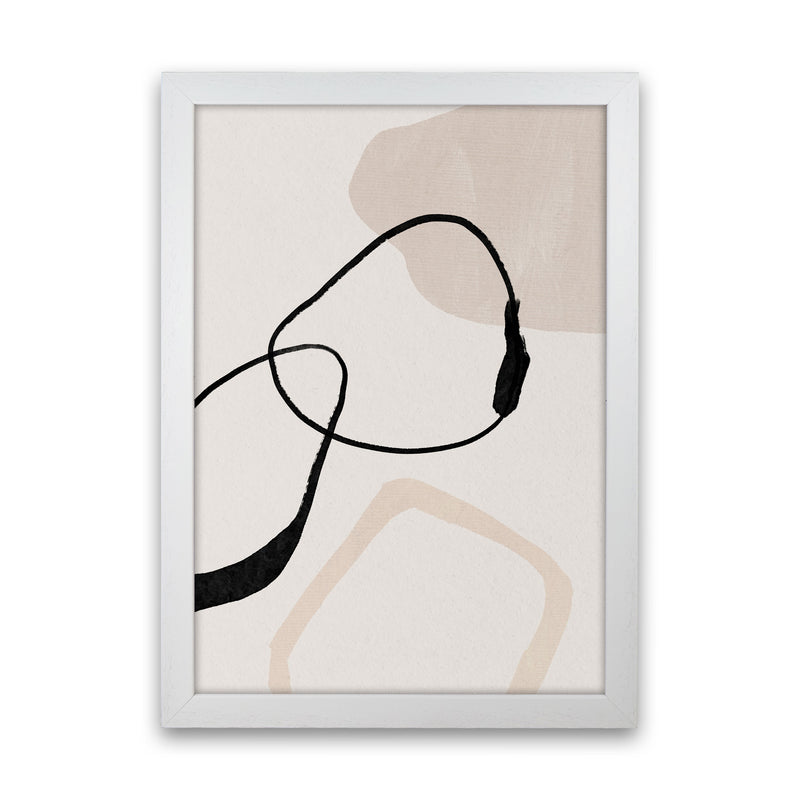 Abstract Art Art Print by Essentially Nomadic White Grain