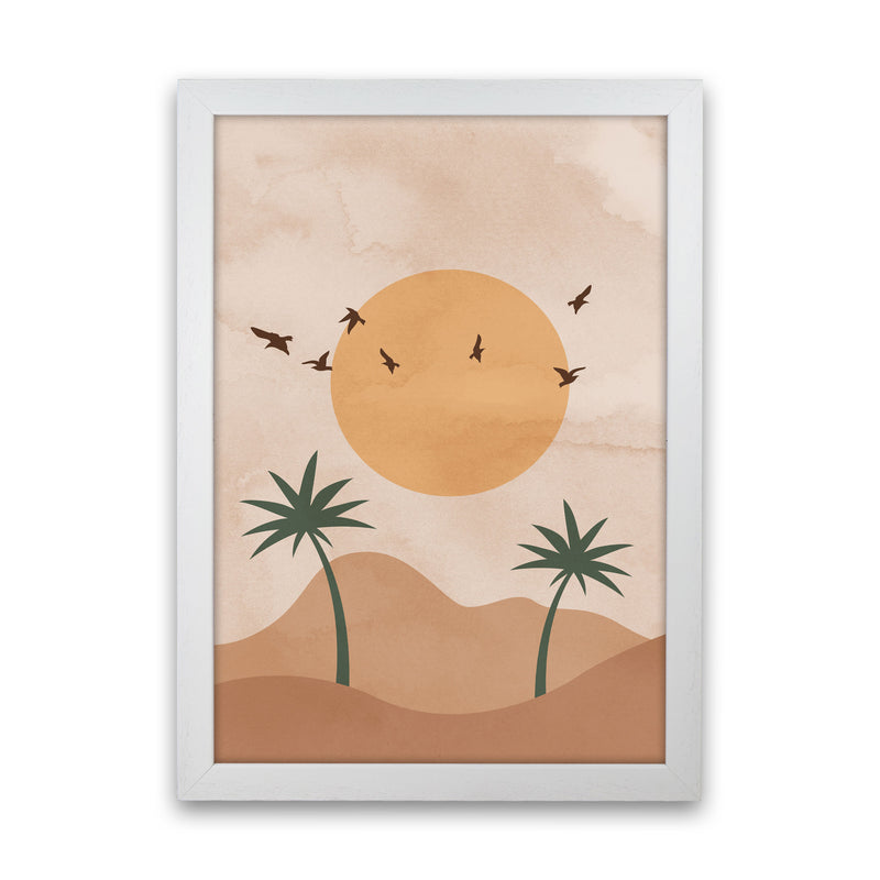 Desert Palm Art Print by Essentially Nomadic White Grain