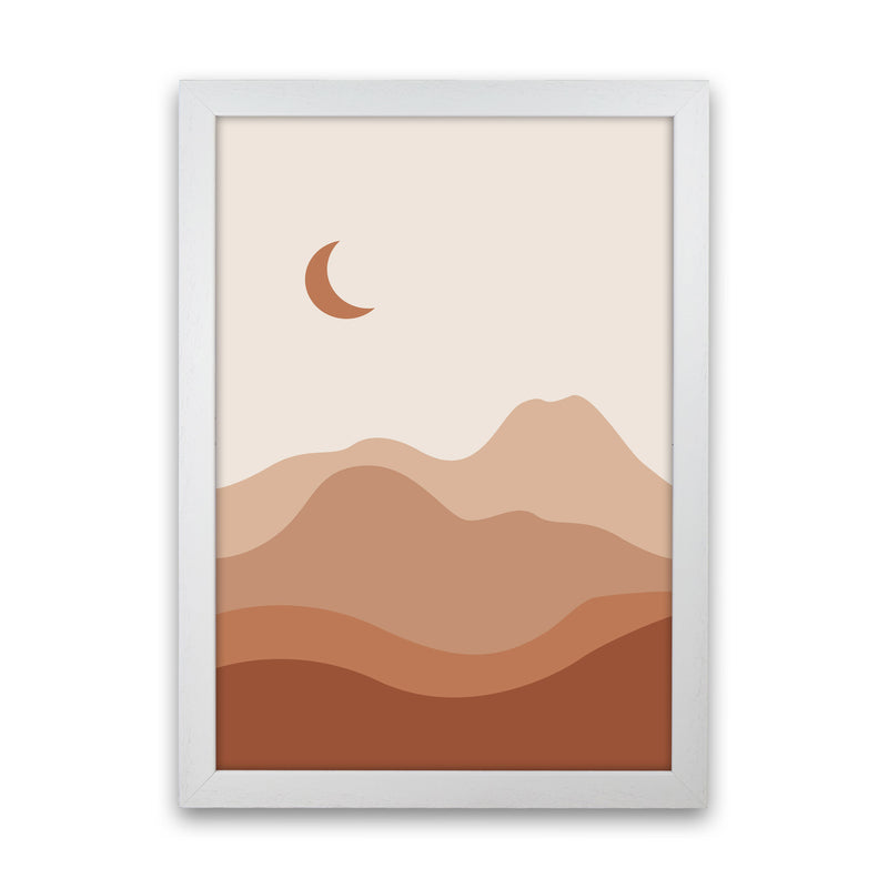 Mountain Landscape Art Print by Essentially Nomadic White Grain