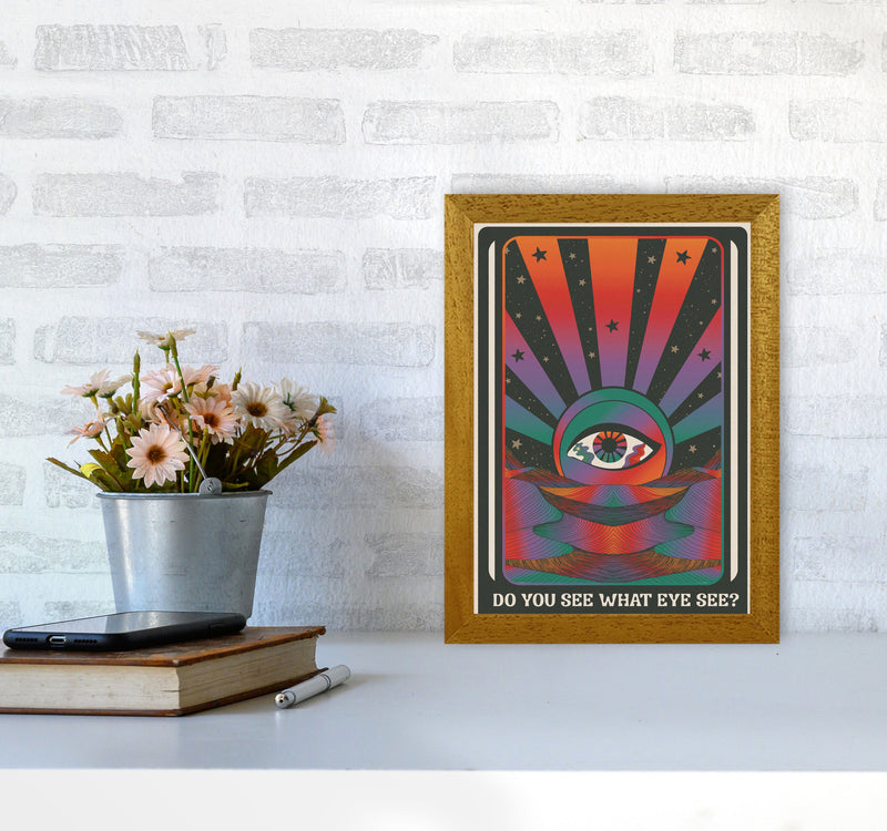 Do You See What Eye See For Print Art Print by Inktally A4 Print Only