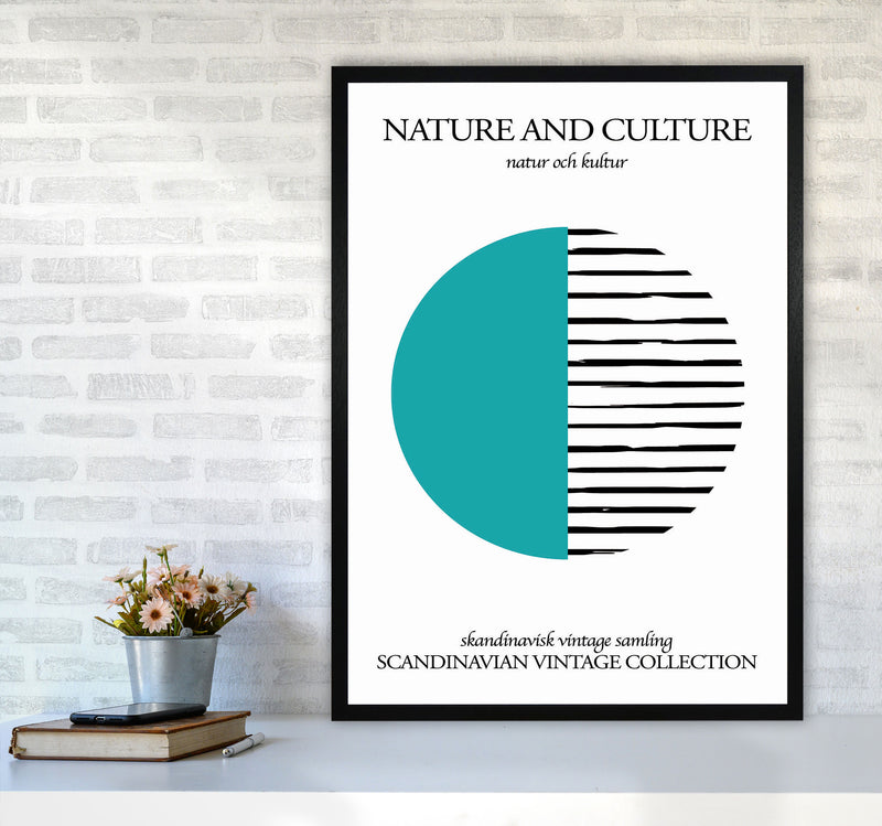 Nature And Culture Scandinavian Collection IV Art Print by Jason Stanley A1 White Frame
