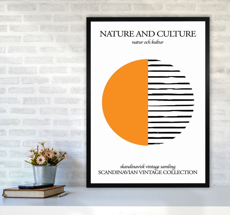 Nature And Culture Scandinavian Collection II Art Print by Jason Stanley A1 White Frame