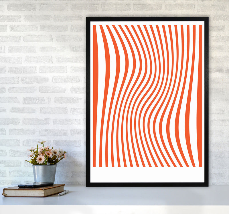 Minimal Geometric Series - 22 Art Print by Jason Stanley A1 White Frame