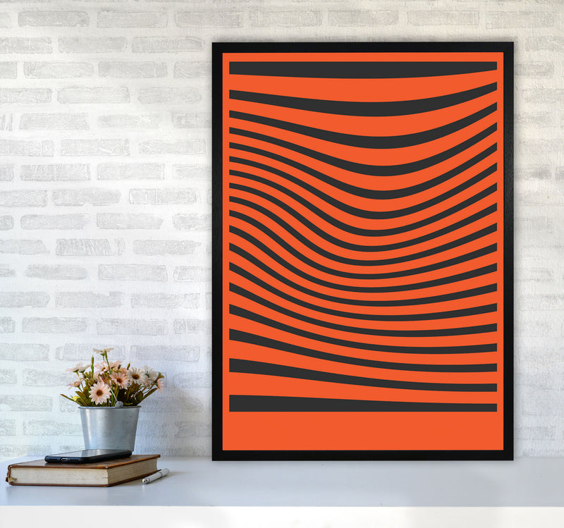 Minimal Geometric Series - 21 Art Print by Jason Stanley A1 White Frame