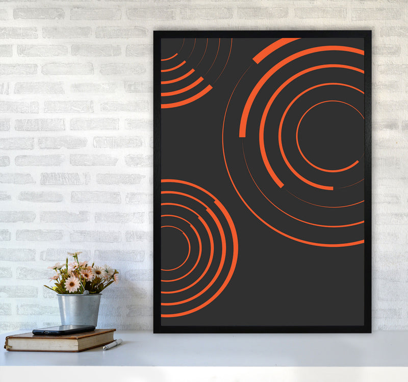 Minimal Geometric Series - 30 Art Print by Jason Stanley A1 White Frame