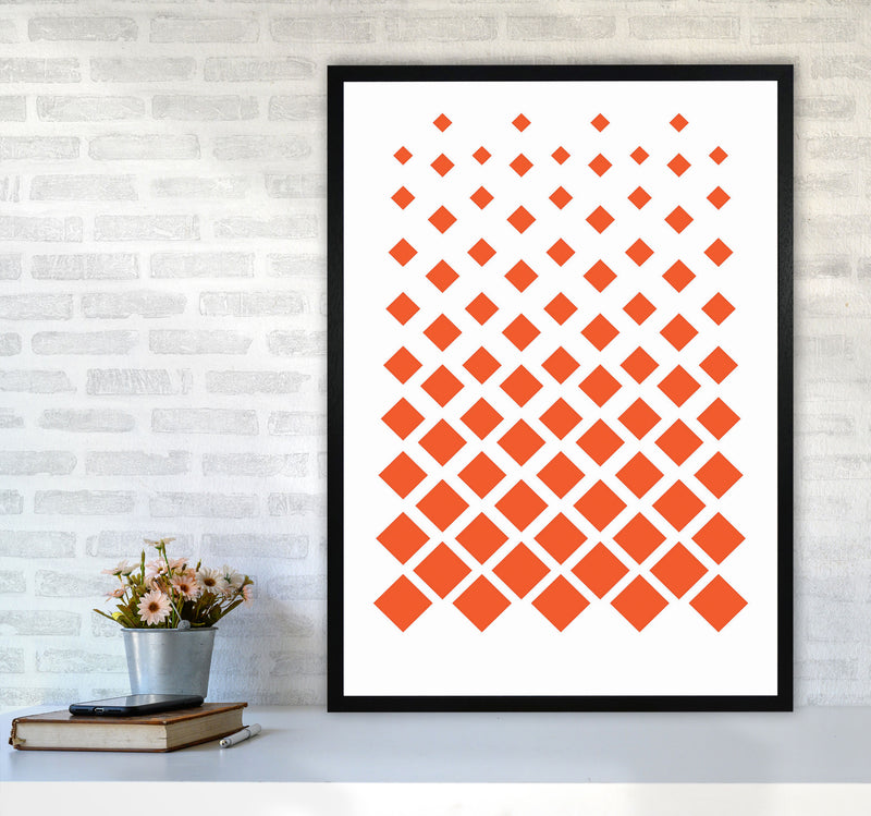 Minimal Geometric Series - 36 Art Print by Jason Stanley A1 White Frame