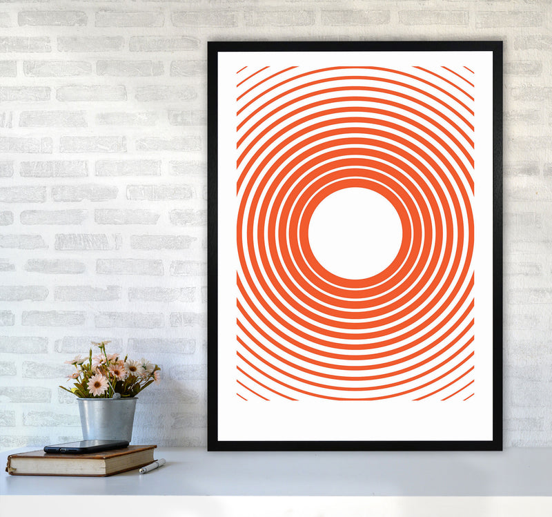 Minimal Geometric Series - 31 Art Print by Jason Stanley A1 White Frame