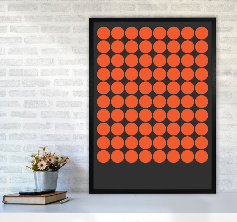 Minimal Geometric Series - 8 Art Print by Jason Stanley A1 White Frame