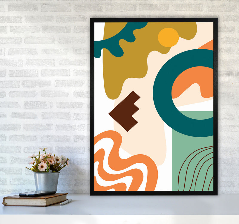 Abstract Expression III Art Print by Jason Stanley A1 White Frame