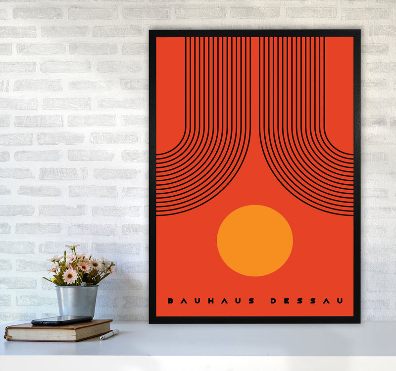 Bauhaus Design IIIIII Art Print by Jason Stanley A1 White Frame