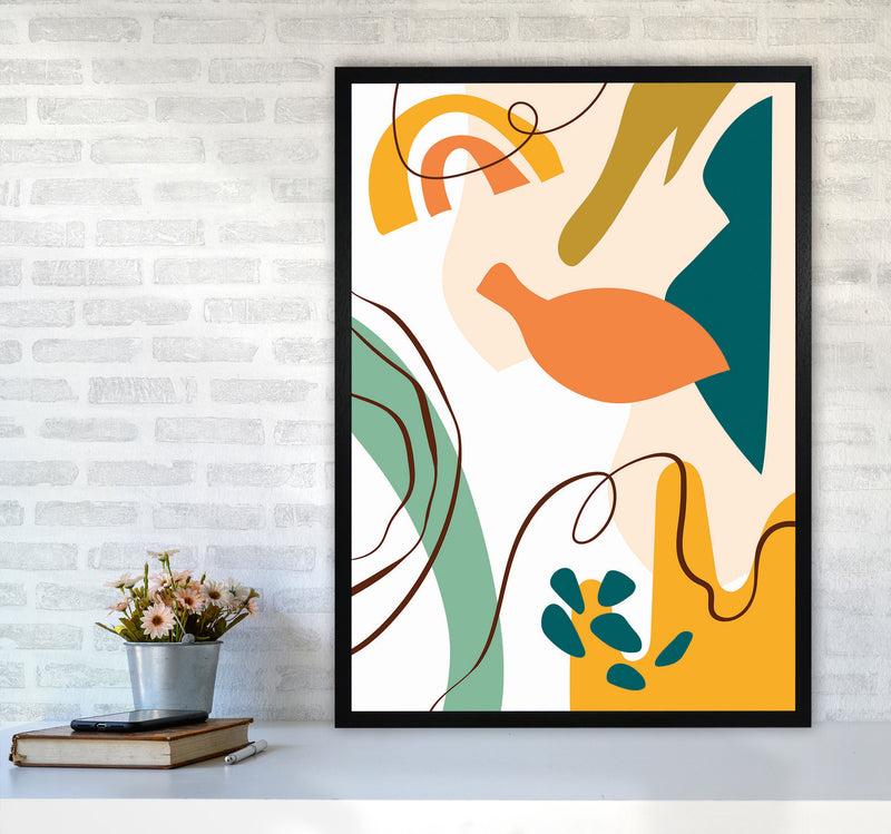 Abstract Expression I Art Print by Jason Stanley A1 White Frame