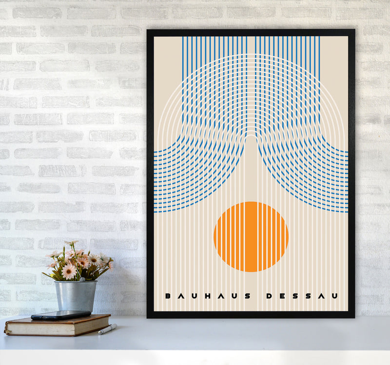 Bauhaus Design IIII Art Print by Jason Stanley A1 White Frame