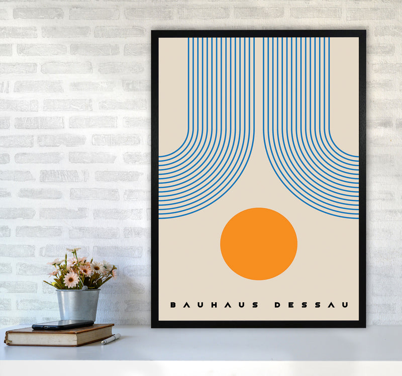 Bauhaus Design III Art Print by Jason Stanley A1 White Frame