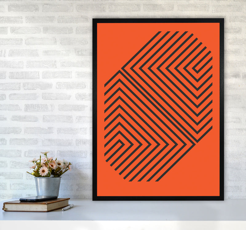 Pattern Series -2 Art Print by Jason Stanley A1 White Frame