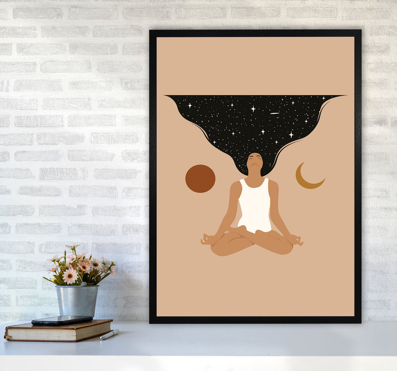 State Of Bliss Art Print by Jason Stanley A1 White Frame
