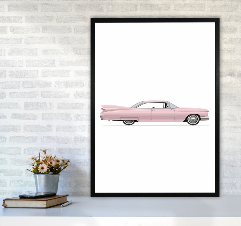 Pink Classic Art Print by Jason Stanley A1 White Frame