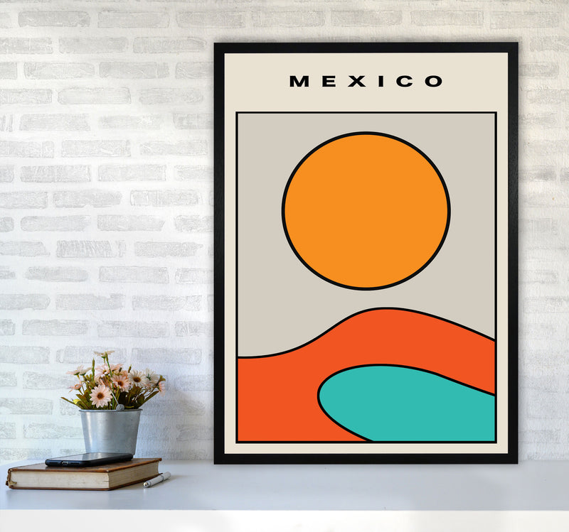 Mexico Vibes! Art Print by Jason Stanley A1 White Frame