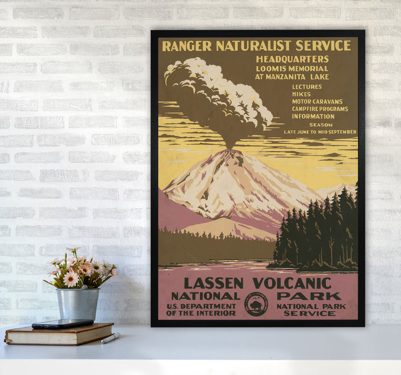 Lassen Volcanic National Park Art Print by Jason Stanley A1 White Frame