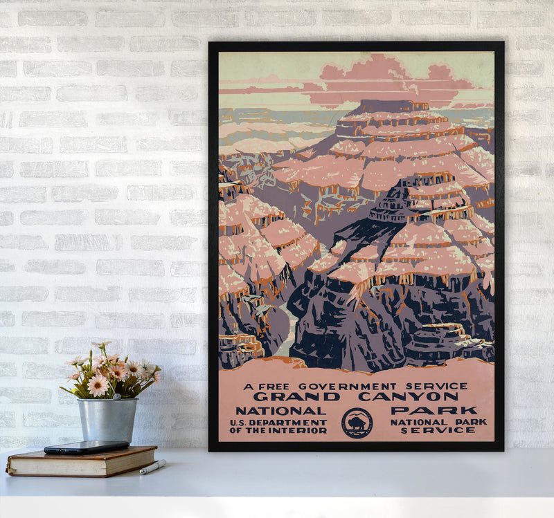 Grand Canyon National Park Art Print by Jason Stanley A1 White Frame