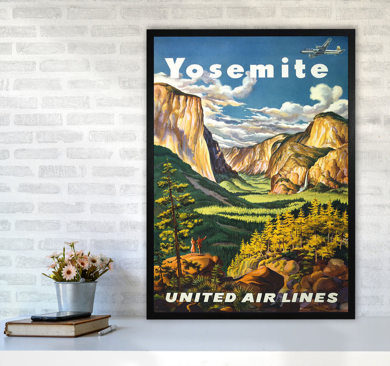 Yosemite National Park Art Print by Jason Stanley A1 White Frame