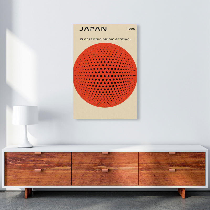 Japan Electronic Music Festival Art Print by Jason Stanley A1 Canvas