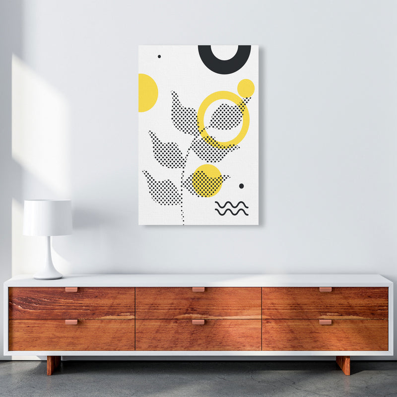 Abstract Halftone Shapes 4 Art Print by Jason Stanley A1 Canvas