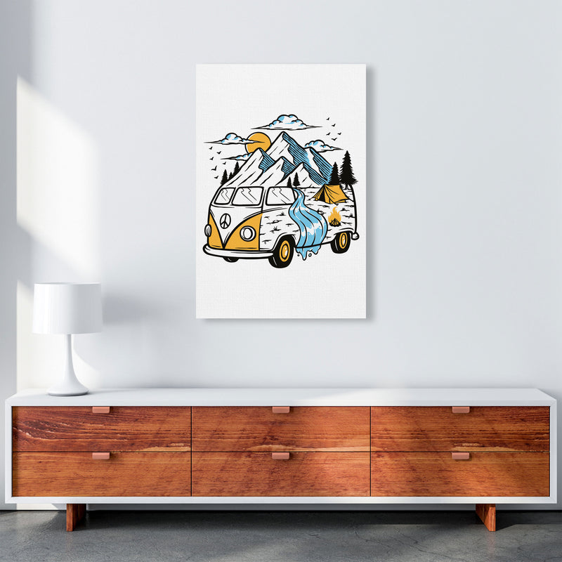 Home Is Where You Park It Art Print by Jason Stanley A1 Canvas