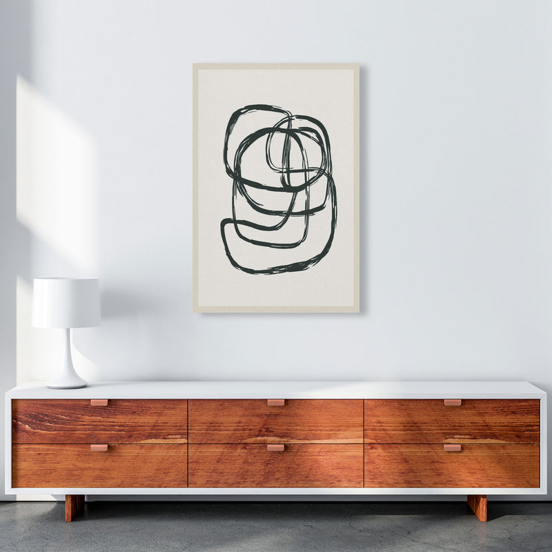 Modern Abstract Shapes 2 Art Print by Jason Stanley A1 Canvas