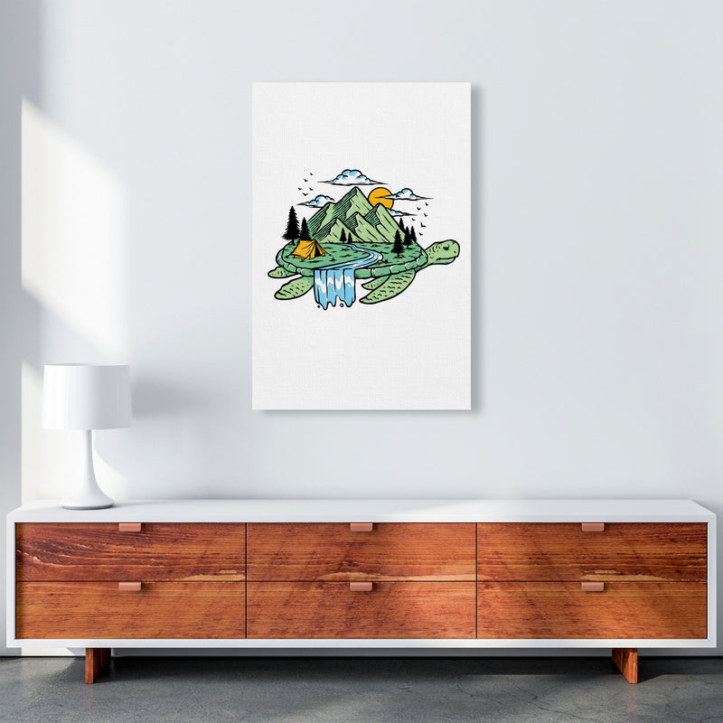 Turtles All The Way Down Art Print by Jason Stanley A1 Canvas