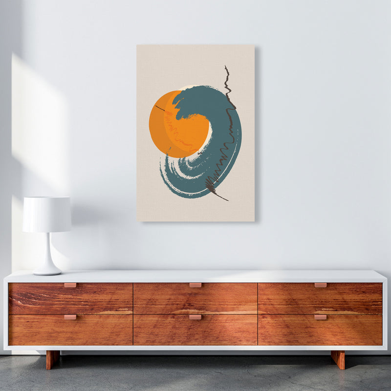 Sunshine Abstract Swirl Art Print by Jason Stanley A1 Canvas