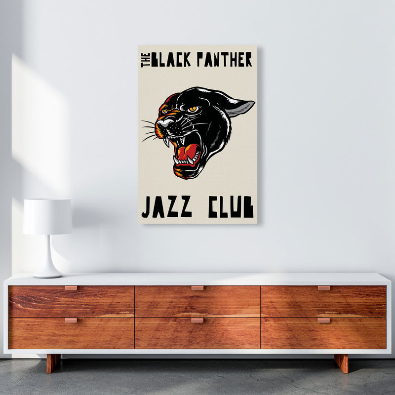 Black Panther Jazz Club Art Print by Jason Stanley A1 Canvas