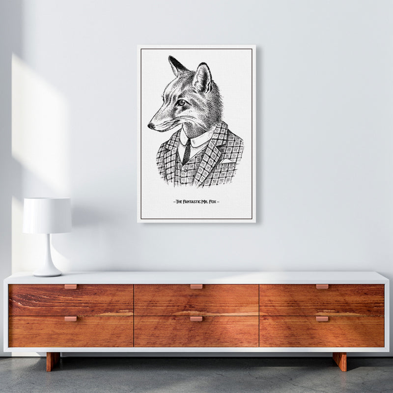 The Fantastic Mr. Fox Art Print by Jason Stanley A1 Canvas