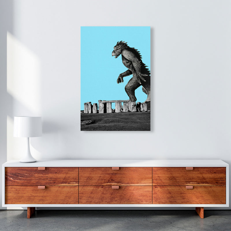 Attack On Stonehenge 2 Art Print by Jason Stanley A1 Canvas