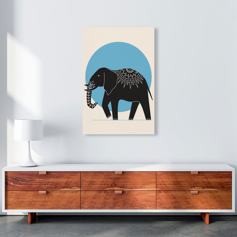 Elephant Moonlight Art Print by Jason Stanley A1 Canvas