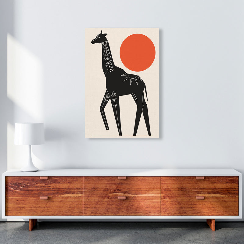 Giraffe In The Sun Art Print by Jason Stanley A1 Canvas