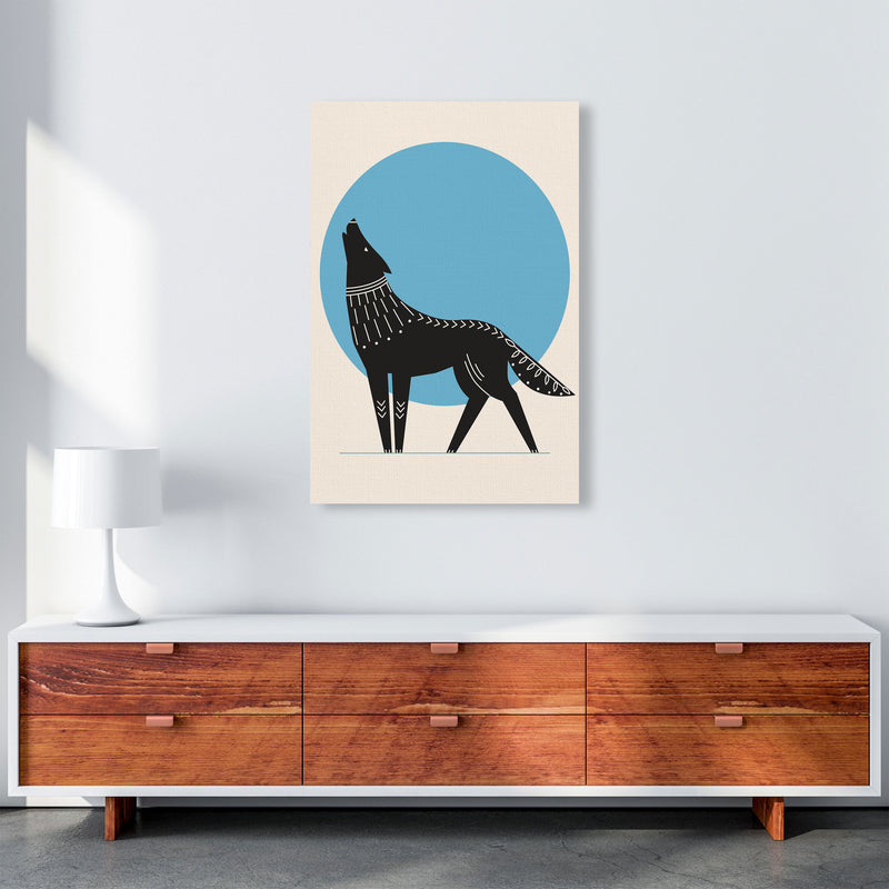 Howl At The Moon Art Print by Jason Stanley A1 Canvas