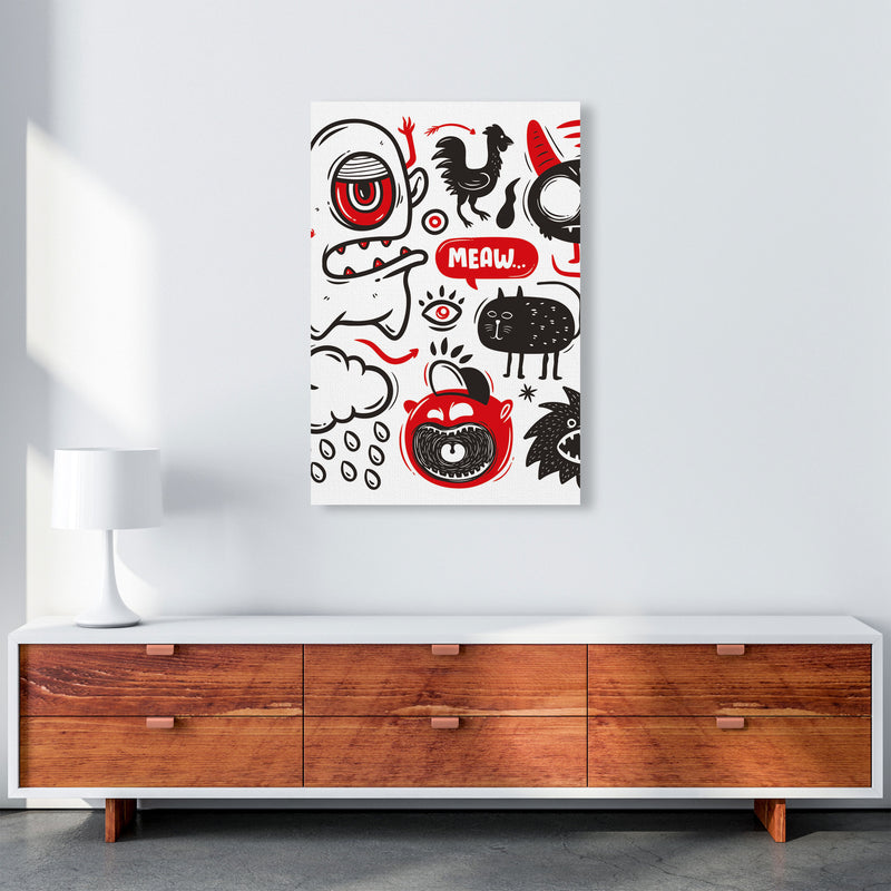 This Is A Doodle Art Print by Jason Stanley A1 Canvas