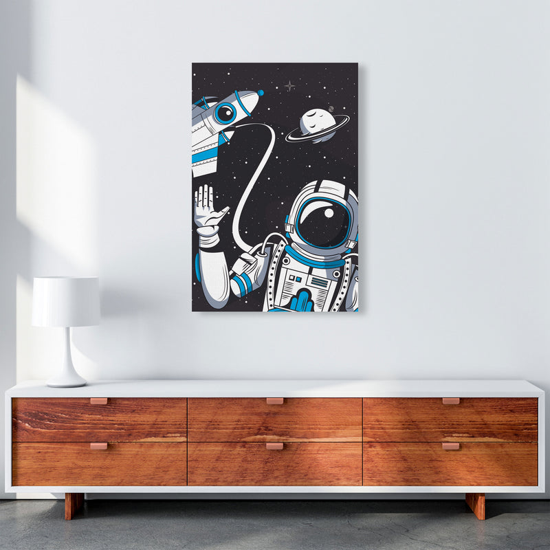 Hello From Space Art Print by Jason Stanley A1 Canvas