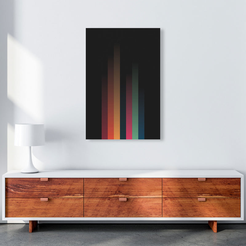 Faded Stripes 3 Art Print by Jason Stanley A1 Canvas
