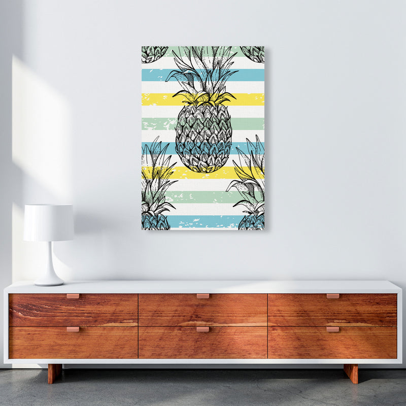 Pineapple Party Art Print by Jason Stanley A1 Canvas