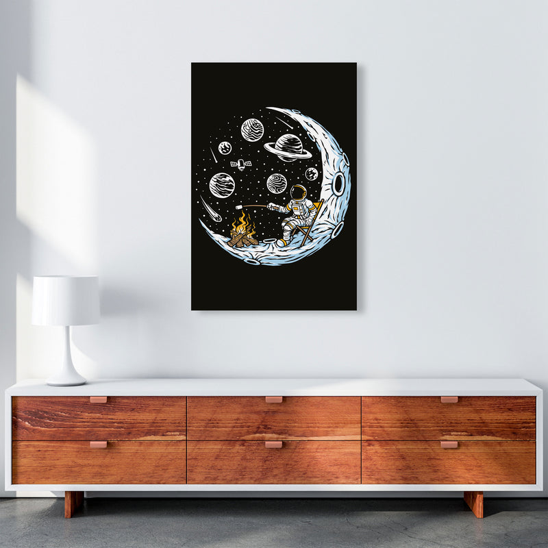 Moon Camp Vibes Art Print by Jason Stanley A1 Canvas