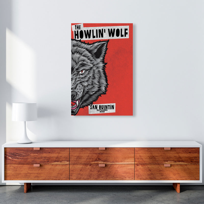 The Howlin Wolf Art Print by Jason Stanley A1 Canvas