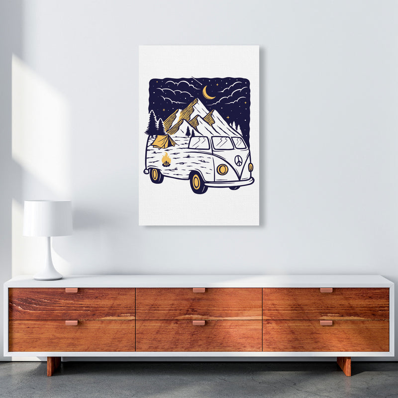 Camping Is Fun Art Print by Jason Stanley A1 Canvas