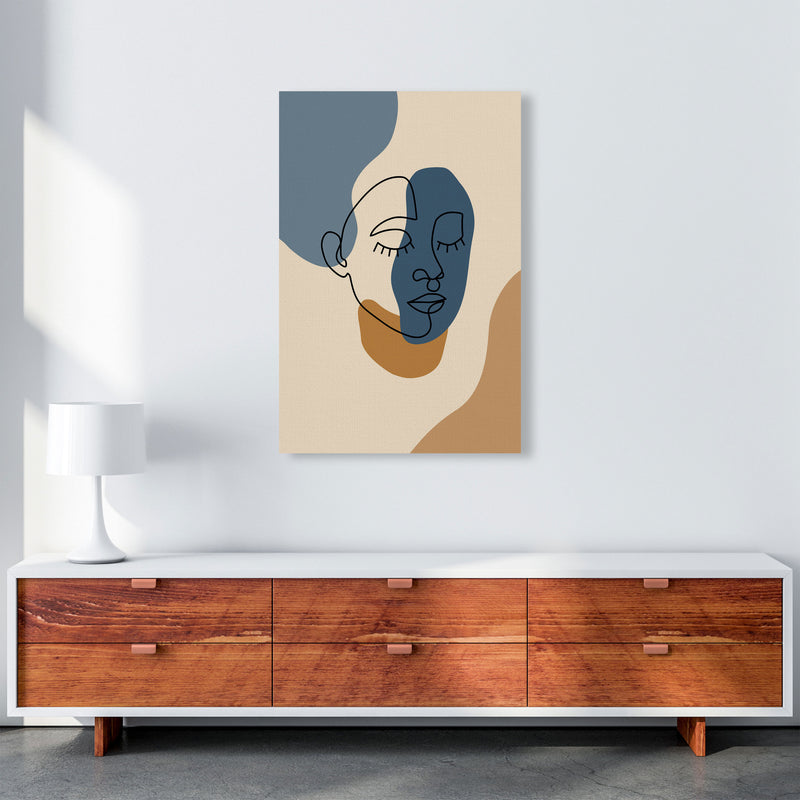 Abstract Face Art Print by Jason Stanley A1 Canvas
