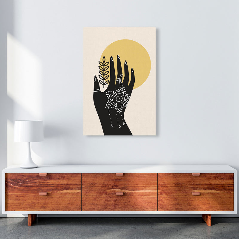 Abstract Hand Art Print by Jason Stanley A1 Canvas