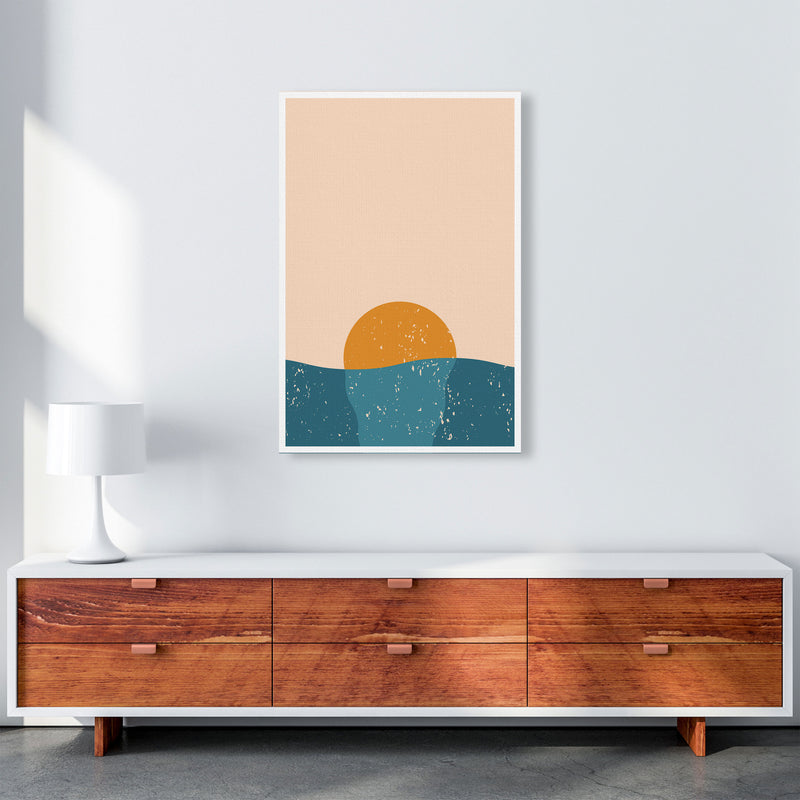 Melty Sunset Art Print by Jason Stanley A1 Canvas