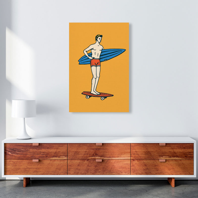 Gone Surfin' Art Print by Jason Stanley A1 Canvas