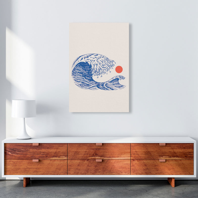 The Wave II Art Print by Jason Stanley A1 Canvas